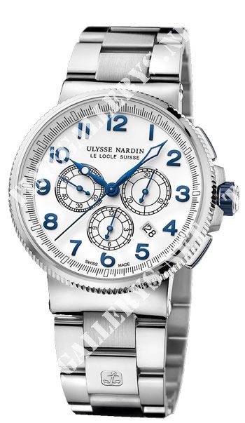 Ulysse Nardin Marine Chronograph Marine Chronograph Manufacture 43mm 1503-150-7M/60