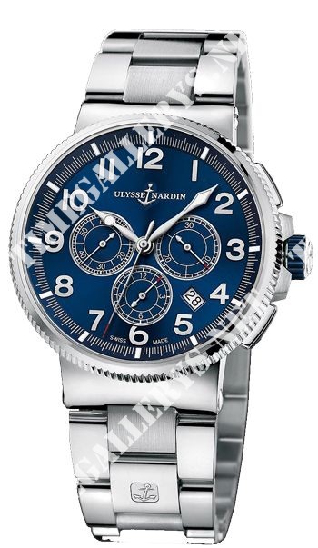 Ulysse Nardin Marine Chronograph Marine Chronograph Manufacture 43mm 1503-150-7M/63