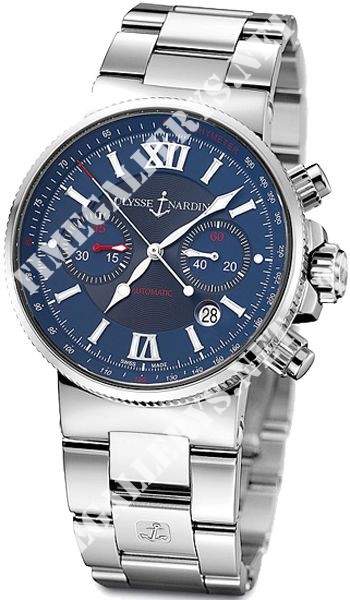 Ulysse Nardin Marine Collection Chronograph 353-66-7/323