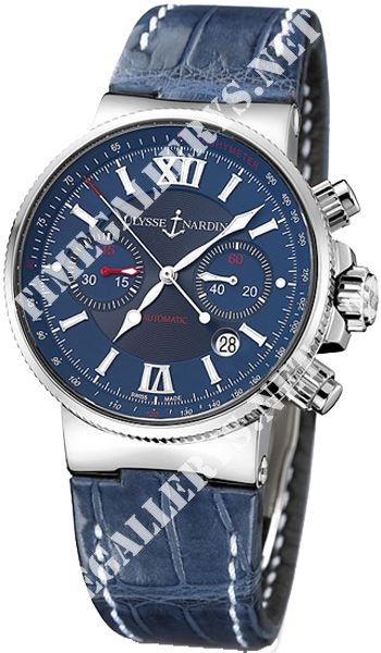 Ulysse Nardin Marine Collection Chronograph 353-66/323