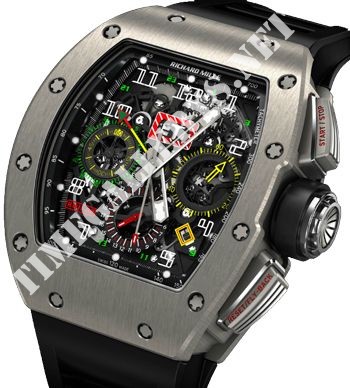 Richard Mille Men's Collection Flyback Chronograph Dual Time Zone RM 011-02