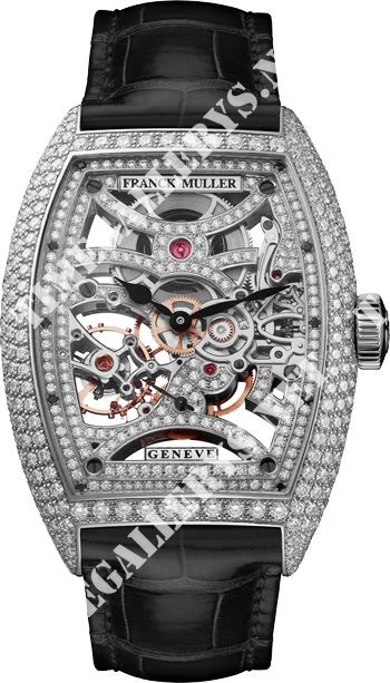 Franck Muller 7 Days Power Reserve Skeleton 8880 B S6 SQT D MVT D OG