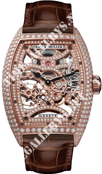 Franck Muller 7 Days Power Reserve Skeleton 8880 B S6 SQT D MVT D 5N