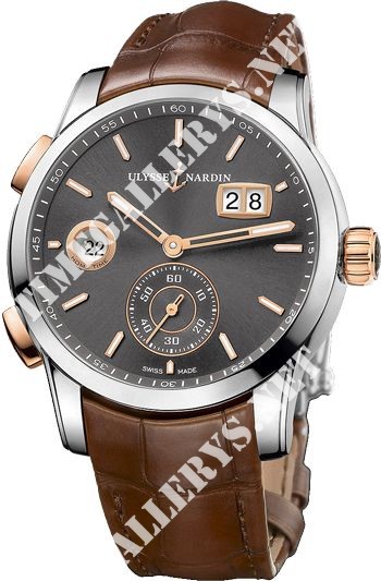 Ulysse Nardin Dual Time Manufacture 42 mm 3345-126/BQ