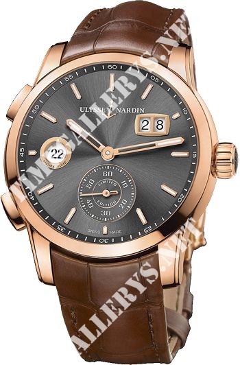 Ulysse Nardin Dual Time Manufacture 42 mm 3346-126LE/BQ