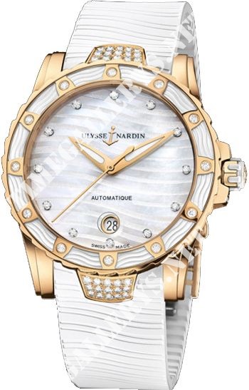 Ulysse Nardin Lady Diver Gold 40 mm 8156-180E-3C/10