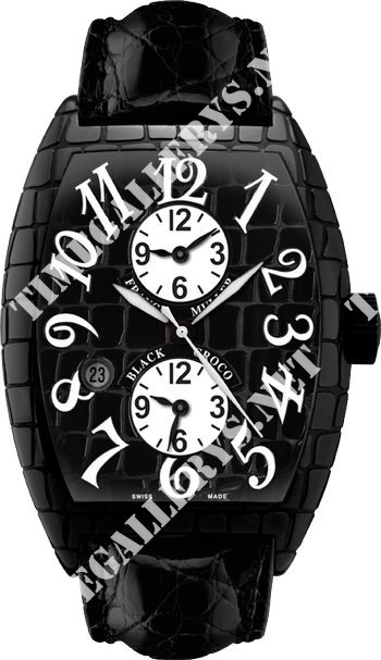 Franck Muller Croco GMT White Gold 8880 MB SC DT BLK CRO AC OG