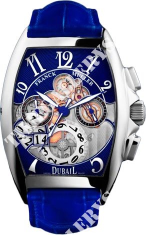 Franck Muller Dubail Dubail 8083 CC GD SQT Blue Pl