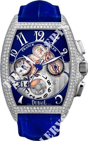 Franck Muller Dubail Dubail 8083 CC GD SQT D7 Blue