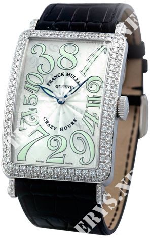 Franck Muller Long Island Crazy Hours 1200 CH D white