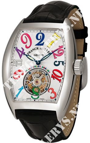 Franck Muller Crazy Hours Cintree Curvex Tourbillon 8880 T CH COL DRM