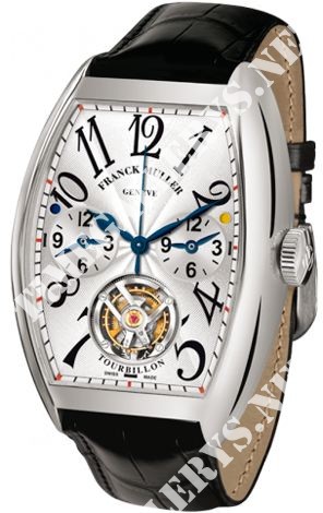 Franck Muller Cintree Curvex Master Banker Tourbillon 8880 T MB WG