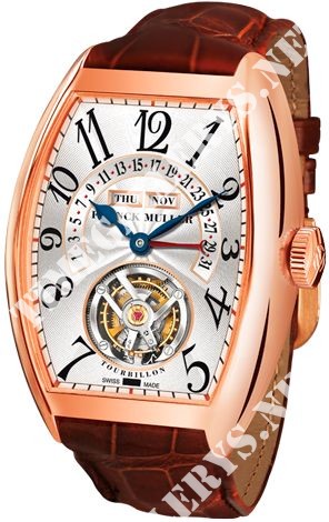 Franck Muller Cintree Curvex Master Calendar Tourbillon 7880 T MÑ RG