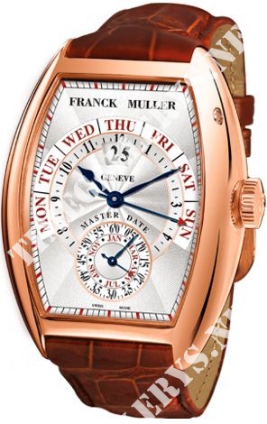 Franck Muller Cintree Curvex Master Date 8880 S6 GG DT Rose Gold