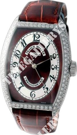 Franck Muller Cintree Curvex Chronometro 5850 SC CHR MET D Brown