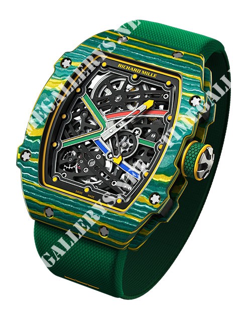 Richard Mille Men's Collection RM 67-02 Making Strides Green Quartz TPT