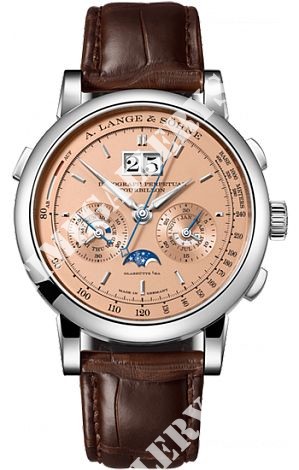 A. Lange & Sohne Datograph pink gold 740.056