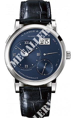 A. Lange & Sohne Lange 1 Dial Blue 38.5 mm 191.028