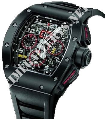 Richard Mille Men's Collection Felipe Massa Flyback Chronograph «Black Kite» RM 011 Black Kite