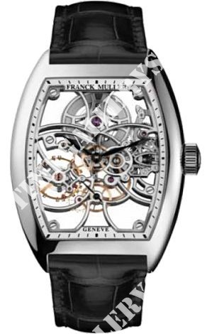 Franck Muller 7 Days Power Reserve Skeleton Steel 8880 B S6 SQT ST