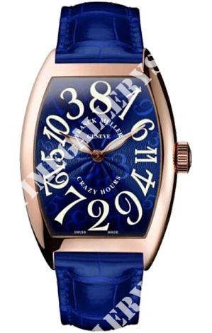 Franck Muller Cintree Curvex Crazy Hour 55 mm 8880 CH RG BL