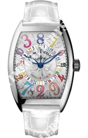 Franck Muller Cintree Curvex Totally Crazy Hour 5850 TT CH COL ST W