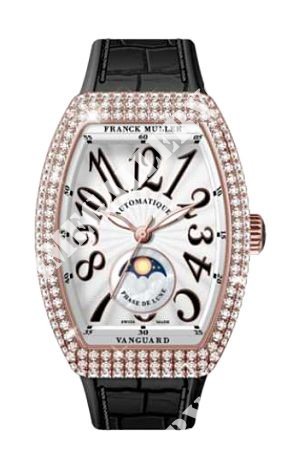 Franck Muller Vanguard Lady Lune Gold 42 mm V 32 SCAT FO L D RG