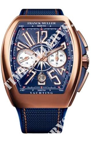 Franck Muller Vanguard Yachting Chronograph V 45 CCDT 5N BL