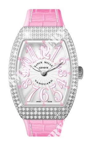 Franck Muller Vanguard Lady Steel Daimonds 46 mm V 35 SCAT FO D