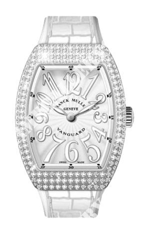 Franck Muller Vanguard Lady Steel Daimonds 42 mm V 32 SCAT FO D