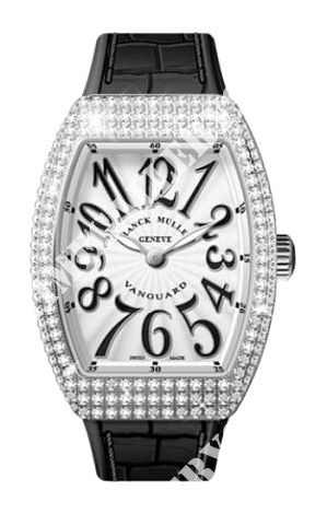 Franck Muller Vanguard Lady Steel Daimonds 38 mm V 29 SCAT FO D