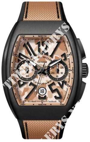 Franck Muller Vanguard Camouflage V 45 CC DT CAMOU TTNR MC.TT