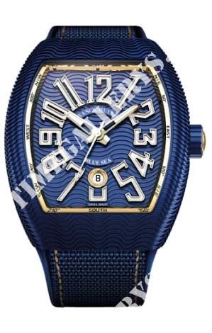 Franck Muller Vanguard Blue Sea V 45 SCDT BL EG