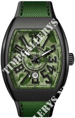 Franck Muller Vanguard Camouflage V 45 SC DT CAMOU GRNR MC.TT