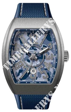 Franck Muller Vanguard Camouflage V 45 SC DT CAMOU TT MC.TT