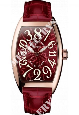 Franck Muller Archive Franck Muller Cintree Curvex Automatic 8880 CH-Red