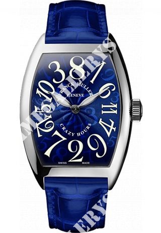 Franck Muller Archive Franck Muller Cintree Curvex Automatic 8880 CH-Blu