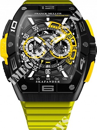 Franck Muller Skafander Chronograph SKF 46 DV CC DT TTNRBR TTNR YELLOW