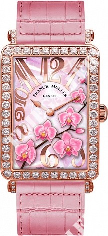 Franck Muller Long Island Flower 952 QZ ORC D RG pink