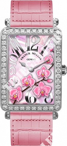 Franck Muller Long Island Flower 952 QZ ORC D pink