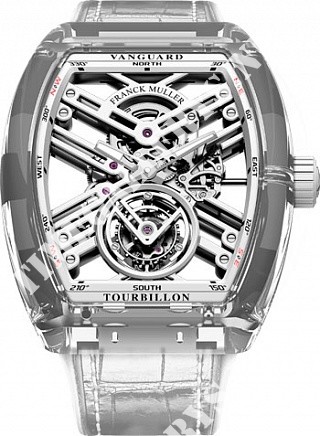 Franck Muller Vanguard Skeleton V 45 T SQT SAPPHIRE