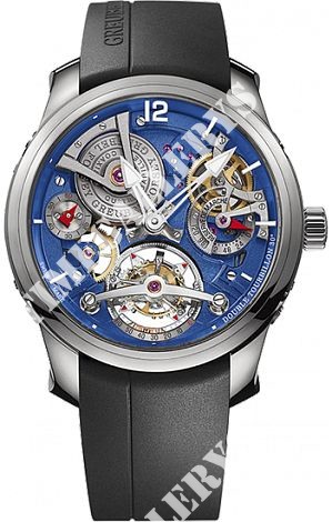 Greubel Forsey Double Tourbillon 30°Double Tourbillon Technique 30°Blue Double Tourbillon Technique 30?Blue