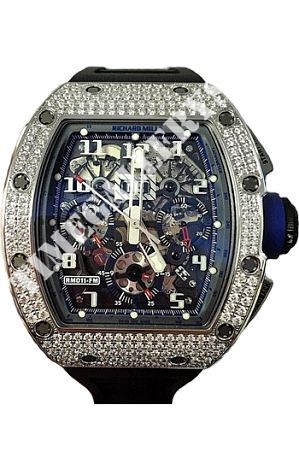 Richard Mille RM 011 WG Medium set Diamonds 511.061.91