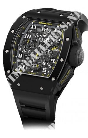 Richard Mille RM 011 Black Ceramic Yellow Flash 511.46BK.91-1