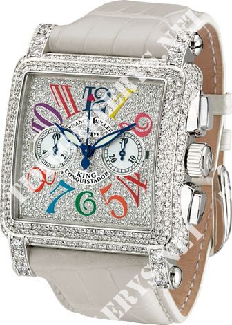 Franck Muller Conquistador Cortez Chronograph 10000 H CC COL DRM D CD