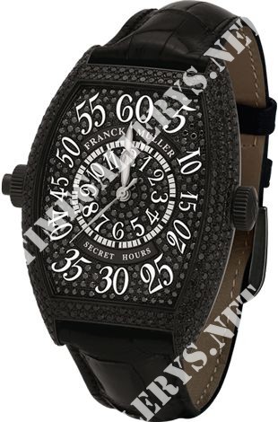 Franck Muller Secret Hours Curvex 8880 SE H2 NR D CD