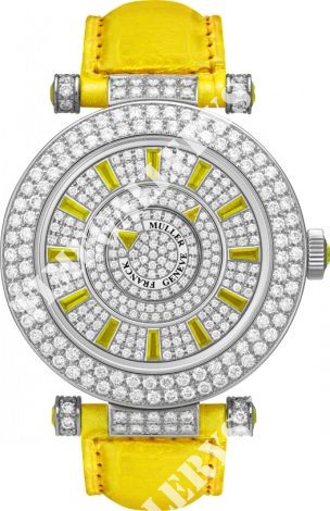 Franck Muller Double Mystery Ronde 42 DM D2R CD Yellow