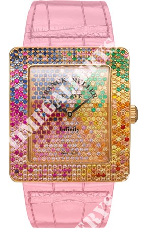 Franck Muller Infinity 4 Saisons Square 3740 QZ 4 SAI D CD Pink