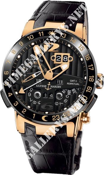 Ulysse Nardin Perpetual Calendars Black Toro 326-03