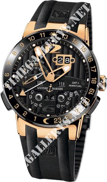 Ulysse Nardin Perpetual Calendars Black Toro 326-03-3